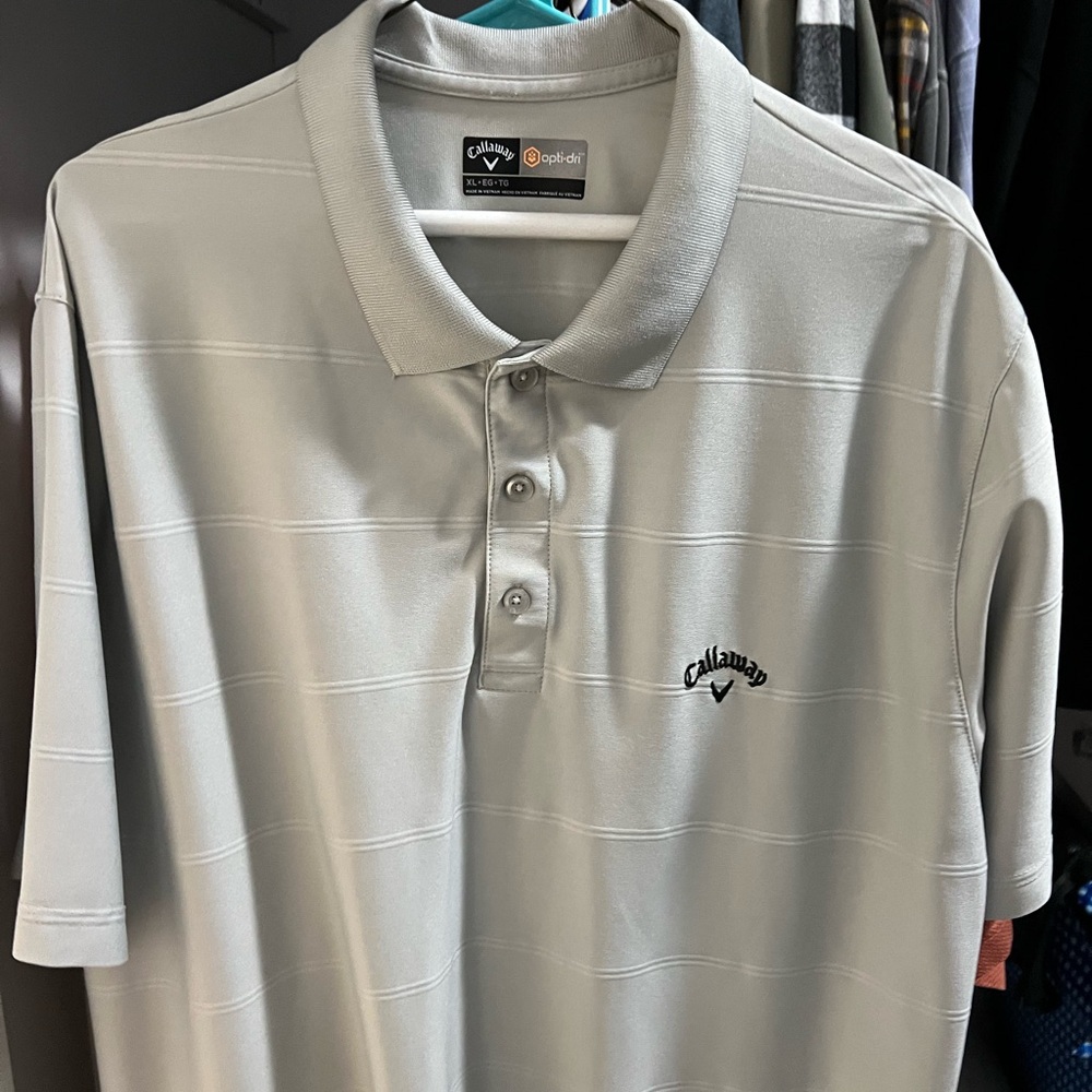 Brand new vintage Callaway golf pro polo